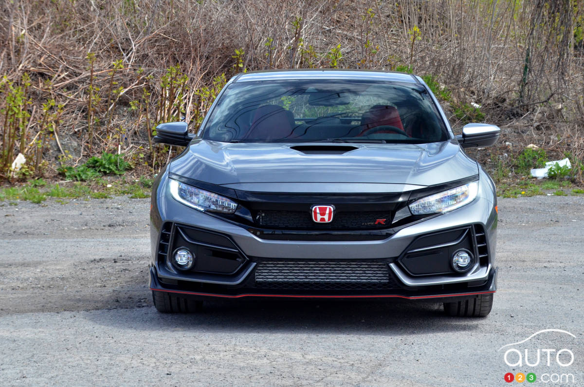 Honda Civic Type R 2021, avant
